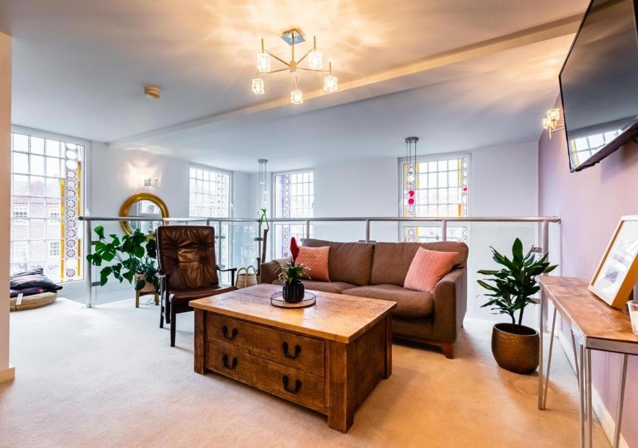 Lux Duplex Apartment 19Th Century Chapel Wakefield Centre 외부 사진